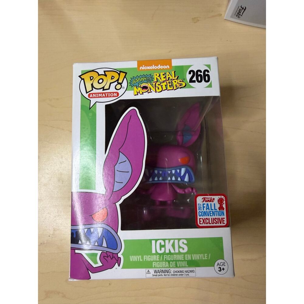 Funko Pop! Aaahh!!! Real Monsters Ickis #266 2017 Fall Convention Exclusive